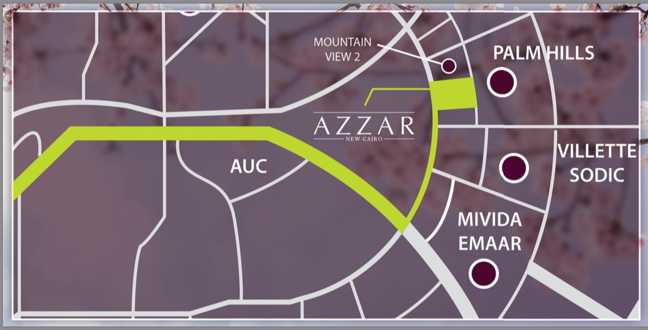 Villas for sale 5 bedrooms in Azar Compound 400 meters