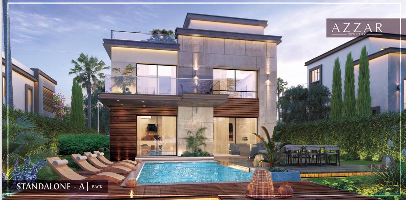 Villas for sale 5 bedrooms in Azar Compound 400 meters