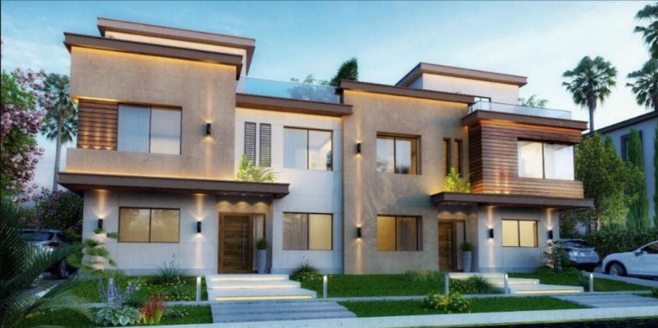 Villas for sale 5 bedrooms in Azar Compound 400 meters