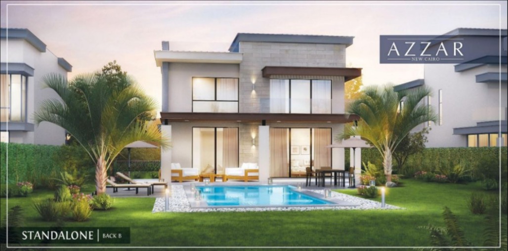 Villas for sale 5 bedrooms in Azar Compound 400 meters