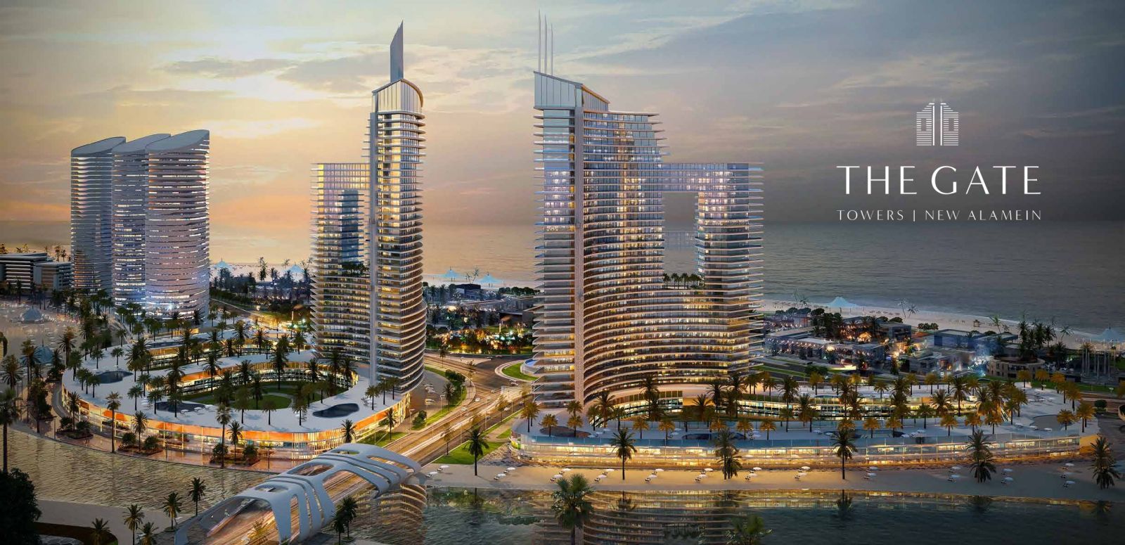 Apartment for sale 136m in New Alamein Towers at an incredible price
