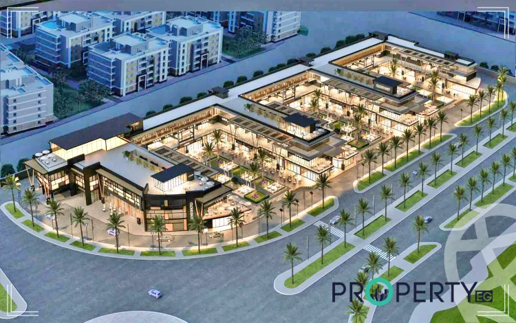 Own a shop in East Hill Mall Fifth Settlement with an area starting from 190m²