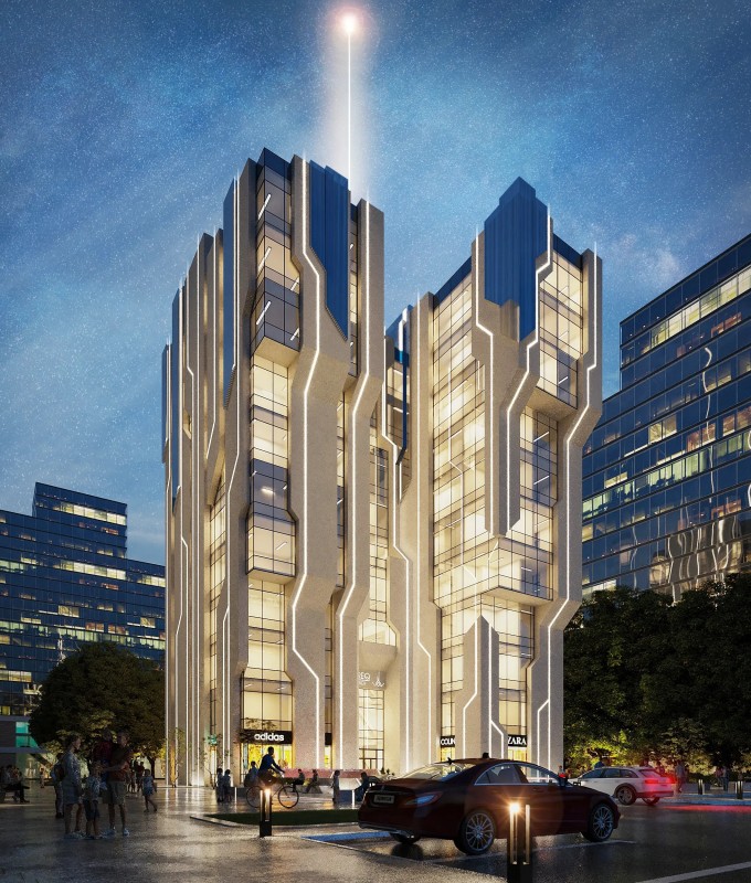 بمساحة 50 متراً محل للبيع في بارق تاور العاصمة الإدارية