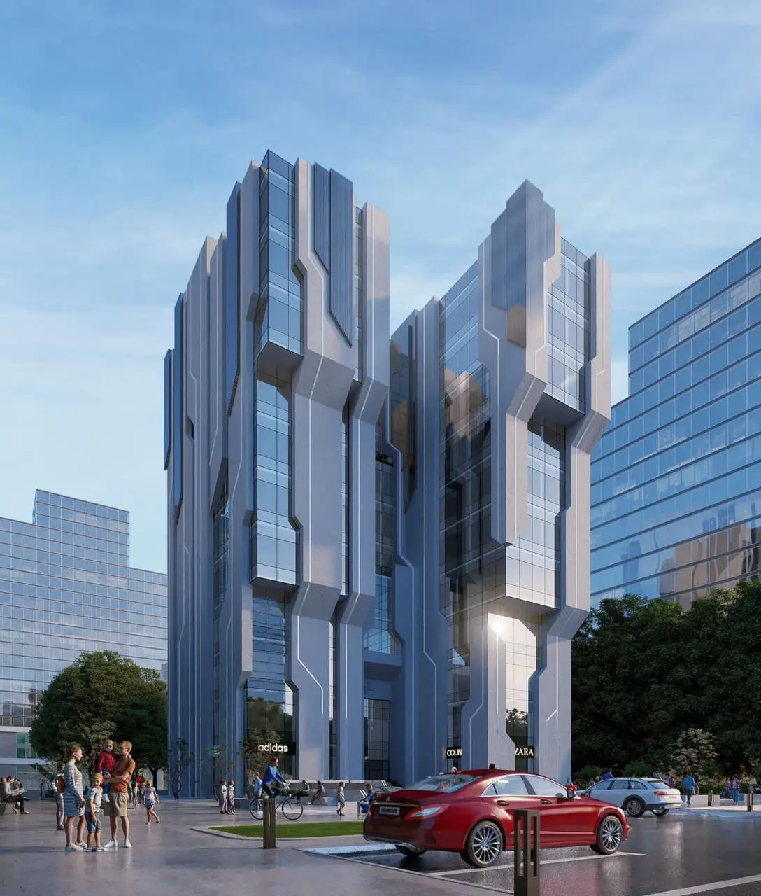 إمتلك محل في بارق تاور العاصمة الجديدة بمساحة تبدأ من 75 متراً